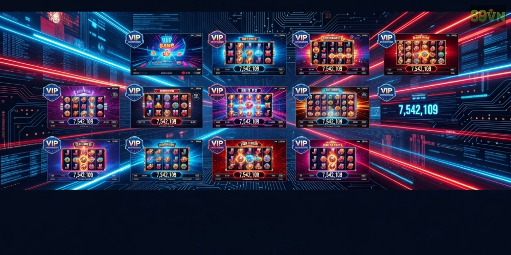 Hình ảnh top nền tảng nổ hũ vip 69vn uy tín với jackpot hấp dẫn năm 2025